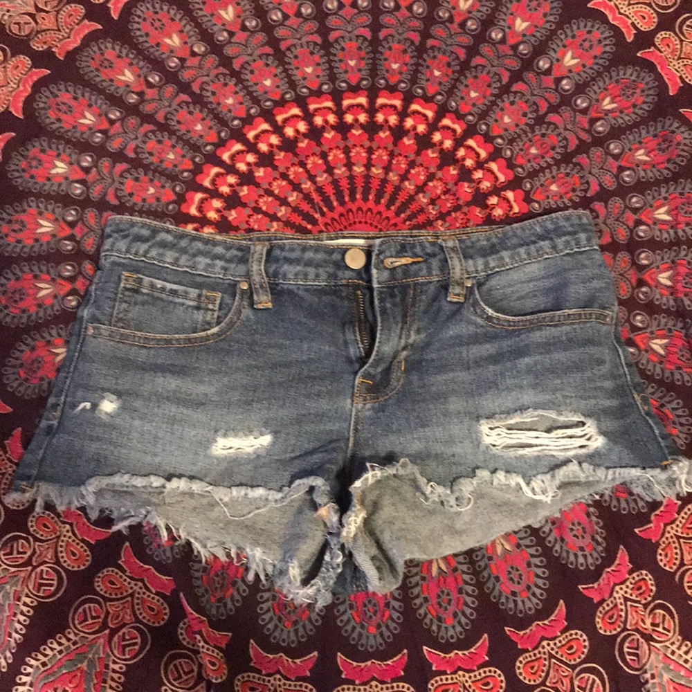jean shorts